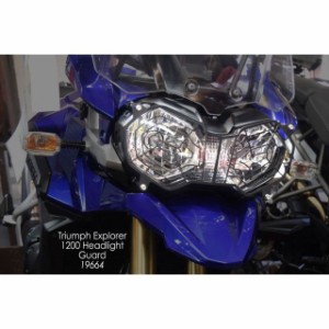 ピラミッドプラスチック Triumph Tiger 800 XC/XCX/XCA/Low Headlight Cover Dark Smoke 20…