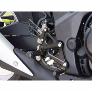 ベビーフェイス CBR250R バックステップキット カラー：ブラック BABYFACE バイク