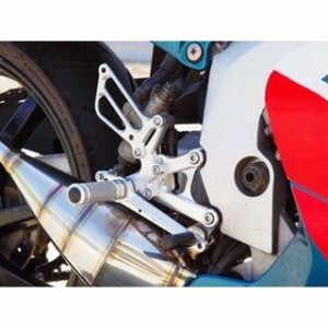 ベビーフェイス NSR250R バックステップキット 仕様：ノーマルシフトパターン カラー：シルバー BABYFACE バイク