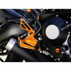 ベビーフェイス MT-09 XSR900 バックステップキット カラー：ゴールド BABYFACE バイク