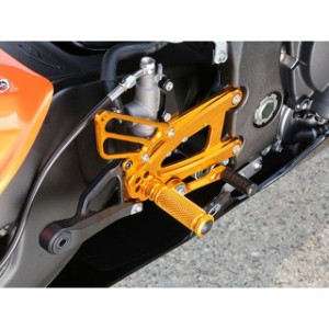 ベビーフェイス YZF-R1 バックステップキット カラー：ゴールド BABYFACE バイク
