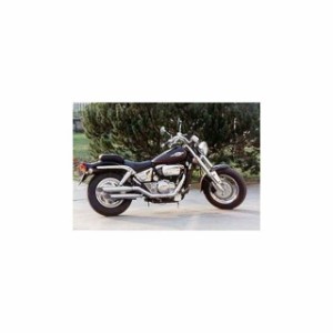 マービング その他のモデル デュアルマフラー Legend クロム for Suzuki VZ 800 MARAUDER（97-98） Marvin…