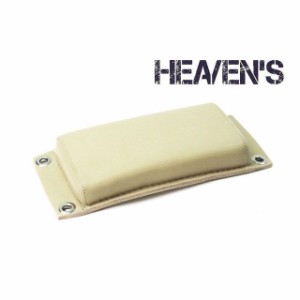 【メーカー直送】ヘブンズ 汎用 牛本革 ピリオンシート（アイボリー） HEAVEN’S バイク