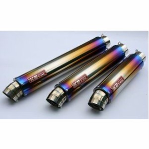 ケイツーテック 汎用 GPスタイル STDチタンサイレンサー M1 60.5/P60（ステンレス/SUS304） 外径：φ86 筒長：280mm K…