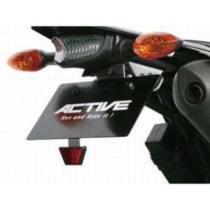 アクティブ WR250X フェンダーレスキット（ブラック） LEDナンバー灯付き ACTIVE バイク