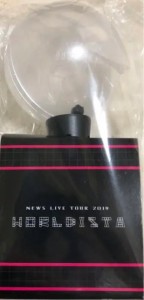 【新品】　NEWS・【ペンライト】　NEWS LIVE TOUR 2019 WORLDISTA 　コンサート会場販売グッズ