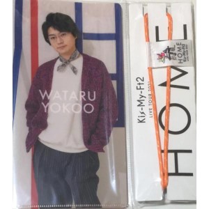 【新品】2021 Kis-My-FT2 (キスマイ) 【マスクケース&ストラップ】・横尾渉・　Kis-My-Ft2 LIVE TOUR 2021 HOME・コンサート会場販売グッ