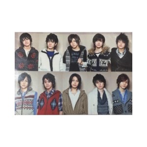 【未開封】   Hey! Say! JUMP・【クリアファイル】・集合・ 2008-2009 Concert Tour ・・コンサート会場販売グッズ