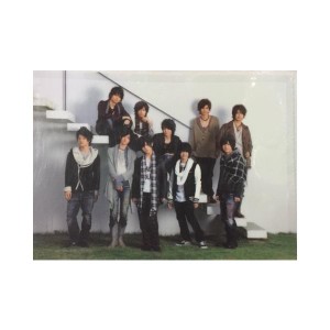 【未開封】     Hey! Say! JUMP・【クリアファイル】・集合・ 2009-2010　Concert・・コンサート会場販売グッズ