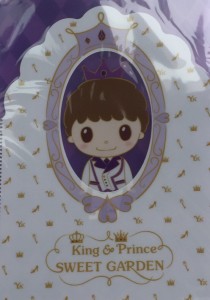 【新品】King & Prince  SPECIAL STORE  2018・第二弾・【Wクリアファイル】・岸優太  King & Prince SWEET GARDEN　キンプリ・期間限定