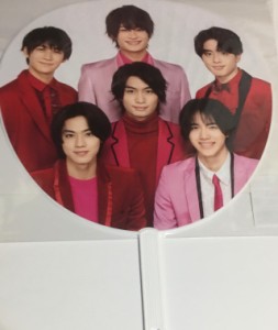 【新品】ジャニアイフェス　2020・・【公式うちわ】・集合・　美少年　JOHNNYS’ Jr. Island FES ・・ 最新舞台会場グッズ　(ジャニーズj