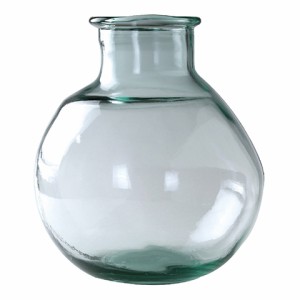 インテリア雑貨 フラワーベース 花瓶 VALENCIA リサイクルガラス おしゃれ グラスベース 