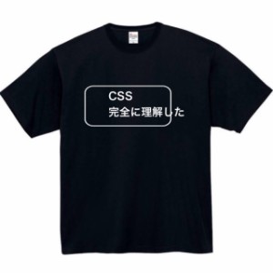 CSS 完全に理解した tシャツ おもしろtシャツ 面白い おもしろ プレゼント 文字 半袖 服 ふざけ