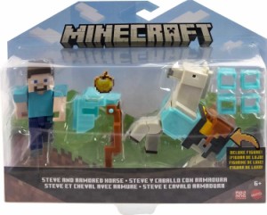 Minecraft マインクラフト フィギュア スティーブとアーマードホース