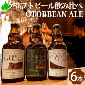 乙部ビール OTOBBEAN ALE ギフト ペールエール ホワイトエール IPA 6本 詰め合わせ 瓶ビール 北海道 クラフトビール 地ビール