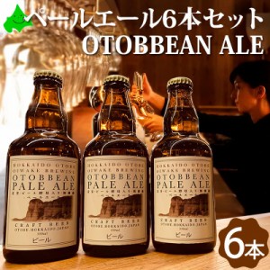 乙部ビール OTOBBEAN ALE ギフト ペールエール 6本セット 瓶ビール 北海道 クラフトビール 地ビール