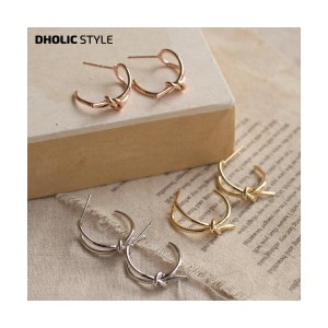 韓国 ファッション アクセサリー ジュエリー ピアス リングピアス フープ サークル マット ボールド シルバー ゴールド シンプル デイリ