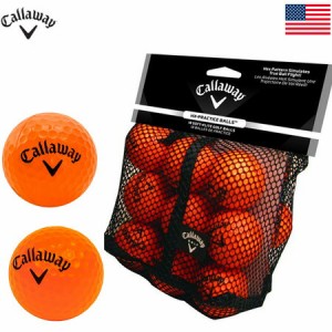 キャロウェイ HX PRACTICE BALLS ORANGE 練習用ボール 18個入りパック070021500053 小物 USA直輸入品