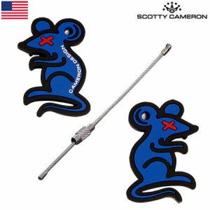 スコッティキャメロン Rubber Tour Rat Key ラバーキーホルダー BLUE Scotty Cameron USA直輸入品【稀少】【レア】