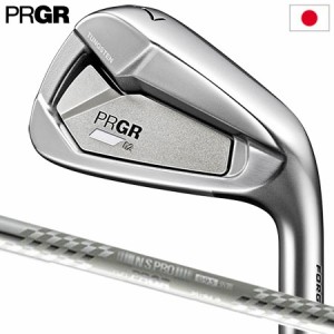 プロギア PRGR 02 アイアン 5本組(6I-PW) メンズ 右用 スペックスチール Ver.2 M-43 (S) スチールシャフト 日本正規品 2023年モデル