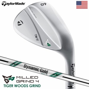 テーラーメイド MG4 TIGER WOODS GRIND WEDGE ミルド グラインド ４ タイガーウッズ ウェッジ メンズ 右用 DYNAMIC GOLD TOUR ISSUE スチ