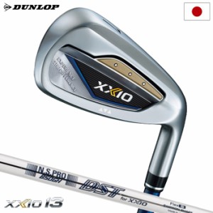 XXIO13 ゼクシオ 13 アイアン 単品 (＃5、AW、SW) ネイビー メンズ 右用 N.S. PRO 850GH DST for XXIO スチールシャフト DUNLOP 2024年モ