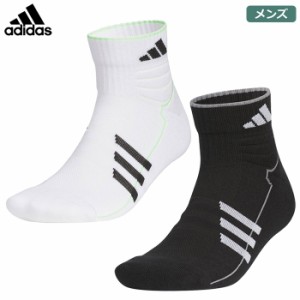 アディダス アンクル丈 TOUR360 機能ソックス IEX47 メンズ 靴下 adidas 2024春夏モデル 日本正規品