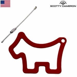 【希少】スコッティキャメロン Dog Soft Touch Key Fob 029713 キーフォグ Red Scotty Cameron USA直輸入品【稀少】【レア】