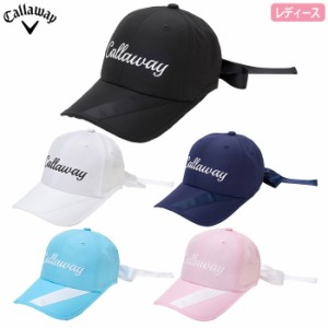 キャロウェイ リボン付きキャップ リボン取り外し可 C24191205 レディース Callaway 2024春夏モデル 日本正規品