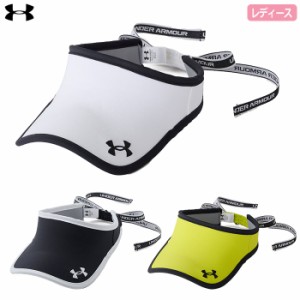 アンダーアーマー UAドライバー リボン バイザー 1384859 レディース UNDER ARMOUR 2024春夏モデル 日本正規品