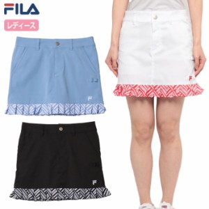 FILA GOLF スカート＋インナーパンツ 754360 レディース フィラゴルフ 2024春夏モデル 日本正規品