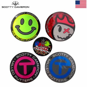 【希少】スコッティキャメロン ステッカー 5枚セット （017406、019078、019079、020528、020647） Scotty Cameron Sticker USA直輸入品