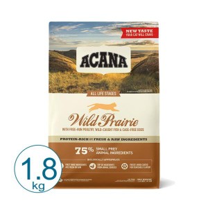 アカナ ワイルドプレイリー キャット 1.8kg   キャットフード ドライ 総合栄養食
