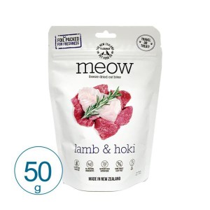 meow ラム&ホキ 50g キャットフード ドライ 総合栄養食