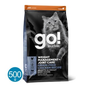 GO ダイエット+関節ケア キャット グレインフリー チキンレシピ 500g キャットフード ドライ 総合栄養食