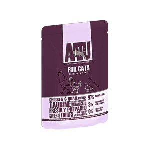 AATU アートゥー キャット ウェット チキン＆うずら 85g キャットフード ウェット