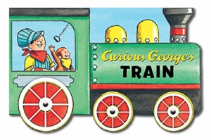 Curious George's Train (Mini Movers Shaped Board Books)【並行輸入品】