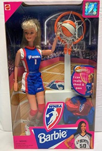 WNBA Basketball Blonde Barbie Doll by Mattel by Barbie【並行輸入品】