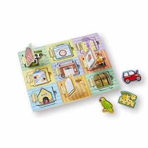 Melissa&Doug(メリッサ&ダグ)ハイド&シーク ボード【MD0474】3 歳~ [並行輸入品]