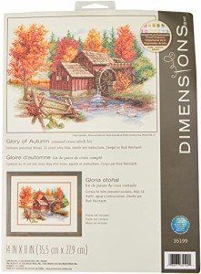 ＤＩＭ　クロスステッチキット　Glory OF Autumn　【並行輸入品】 Dimensions Counted Cross Stitch ディメン