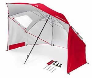 Sport-Brella (スポーツブレラ) パラソル サンシェード レッド【並行輸入品】