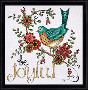 Be Joyful（クロスステッチキット）【並行輸入品】