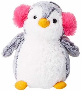 Aurora World ポンポン 9フィート ペンギン ぬいぐるみ ピンクのイヤーマフ【並行輸入品】