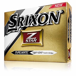 SRIXON(スリクソン) ゴルフボール Z-Star Z-Star (ゼットスター) ゴルフボール 2016 年モデル (1ダース) U【並行輸入品】