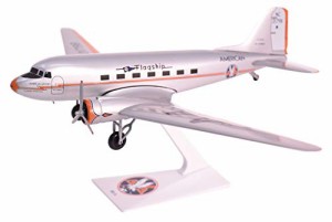 American Flagship Knoxville DC-3 Airplane Miniature Model Plastic Snap Fit 1:100 Part# ADC-00300C-004【並行輸入品】