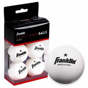 Franklin Sports 57100 1スター卓球ボール (6個パック) 38mm【並行輸入品】