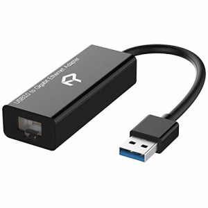 Rankie 有線LAN アダプタ USB3.0 RJ45 10/100/1000 Mbps ギガビット イーサネット アダプター【並行輸入品】