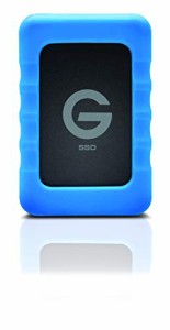 G-Technology 1TB G-DRIVE ev RaW SSD ポータブル外付けストレージ 取り外し可能な保護ラバーバンパー付 -【並行輸入品】