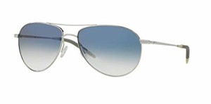 Oliver Peoples ベネディクト-シルバー/クロームサファイアフォト-1002 59 52413F サングラス【並行輸入品】