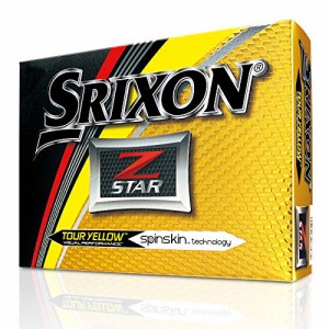 SRIXON(スリクソン) ゴルフボール Z-Star Z-Star (ゼットスター) ゴルフボール 3ピース構造 2017 年モデ 【並行輸入品】